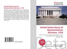 Couverture de United States House of Representatives Elections, 1978