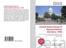 Couverture de United States House of Representatives Elections, 1994