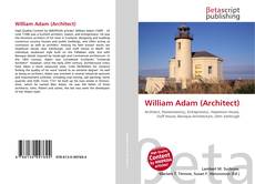 Capa do livro de William Adam (Architect) 