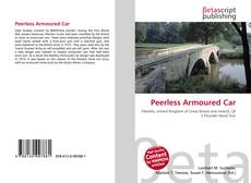 Buchcover von Peerless Armoured Car
