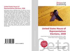 United States House of Representatives Elections, 2008的封面