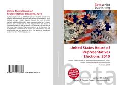 Обложка United States House of Representatives Elections, 2010