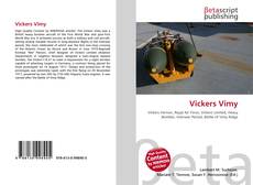 Portada del libro de Vickers Vimy