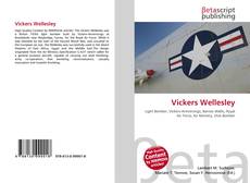 Portada del libro de Vickers Wellesley