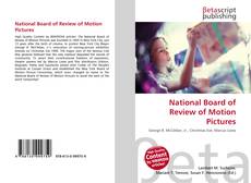 Buchcover von National Board of Review of Motion Pictures