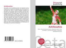 Portada del libro de Achillessehne