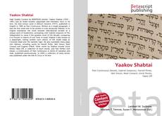 Copertina di Yaakov Shabtai