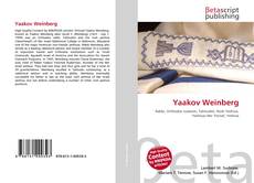 Copertina di Yaakov Weinberg