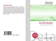 Copertina di Our Miss Brooks