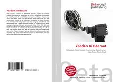Copertina di Yaadon Ki Baaraat