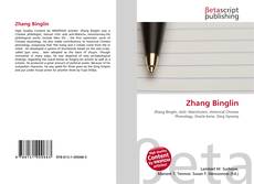 Copertina di Zhang Binglin