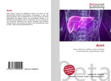Buchcover von Acini
