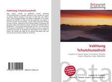 Copertina di Vakhtang Tchutchunashvili