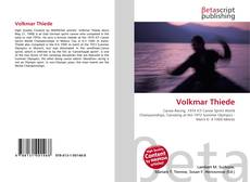 Copertina di Volkmar Thiede
