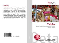Portada del libro de Volksfest