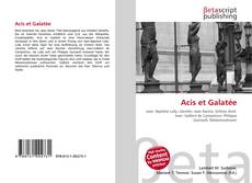 Portada del libro de Acis et Galatée