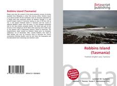 Buchcover von Robbins Island (Tasmania)