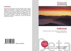 Buchcover von Volkstaat