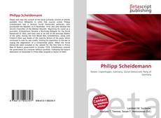 Bookcover of Philipp Scheidemann
