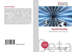 Borítókép a  Rachel Hindley - hoz