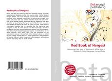 Portada del libro de Red Book of Hergest