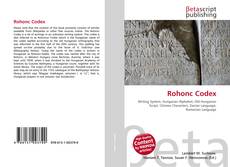 Borítókép a  Rohonc Codex - hoz