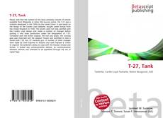 Borítókép a  T-27, Tank - hoz
