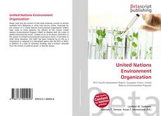 Copertina di United Nations Environment Organization