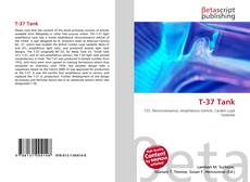 Buchcover von T-37 Tank
