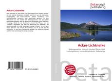 Обложка Acker-Lichtnelke