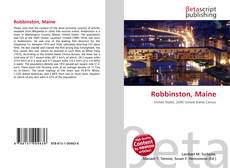 Обложка Robbinston, Maine