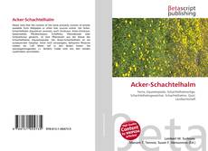 Portada del libro de Acker-Schachtelhalm