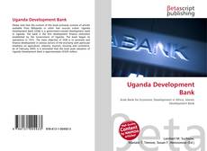 Couverture de Uganda Development Bank