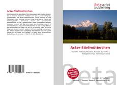 Couverture de Acker-Stiefmütterchen