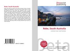 Portada del libro de Robe, South Australia
