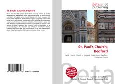 Portada del libro de St. Paul's Church, Bedford