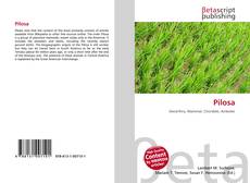 Pilosa kitap kapağı