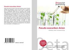 Portada del libro de Pseudo-oxocarbon Anion