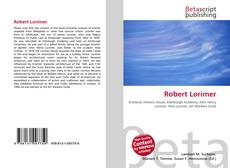 Copertina di Robert Lorimer