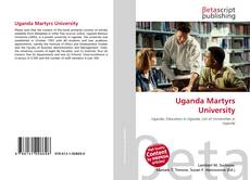 Uganda Martyrs University kitap kapağı