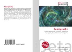 Buchcover von Reprography