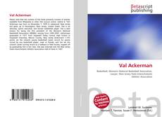 Bookcover of Val Ackerman