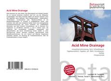 Bookcover of Acid Mine Drainage