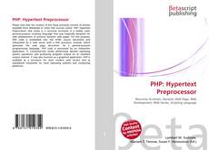 Borítókép a  PHP: Hypertext Preprocessor - hoz