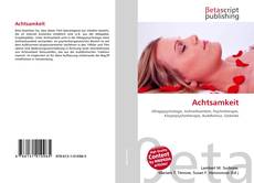 Copertina di Achtsamkeit