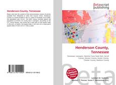 Copertina di Henderson County, Tennessee