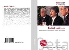 Copertina di Robert Lucas, Jr.