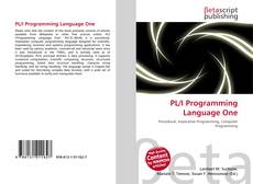 Copertina di PL/I Programming Language One