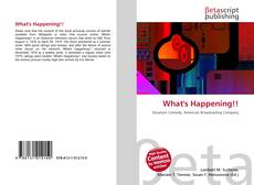 Обложка What's Happening!!