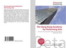 Capa do livro de The Hong Kong Academy for Performing Arts 